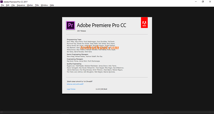 Cách kiểm tra: Help → About Adobe Premiere Pro...