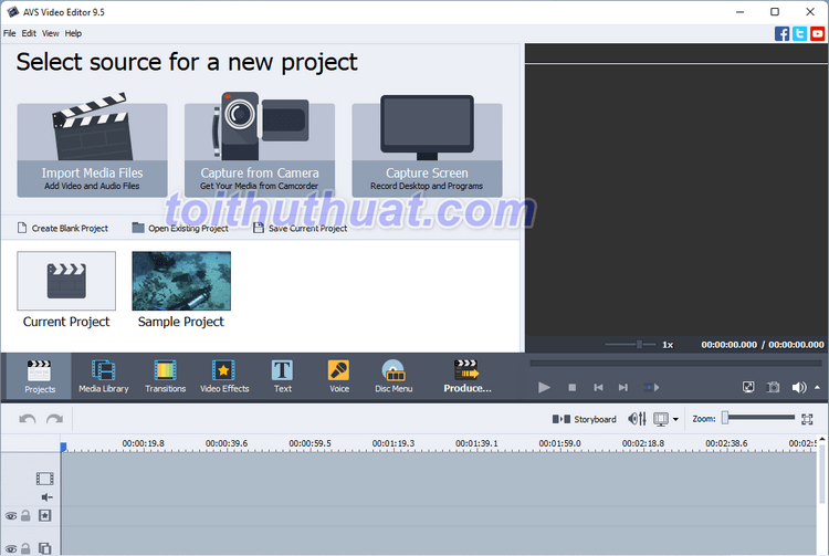 [Download & Cài Đặt] AVS Video Editor - Chỉnh sửa video