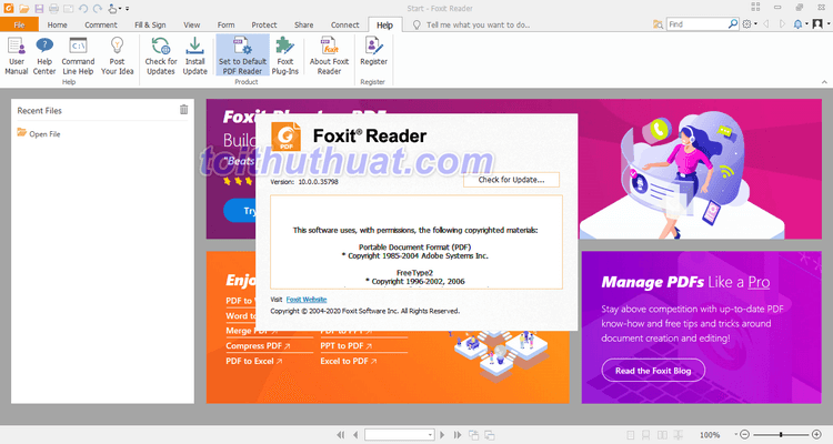  Download Foxit Reader 10 Mới Nhất Cho Máy Tính