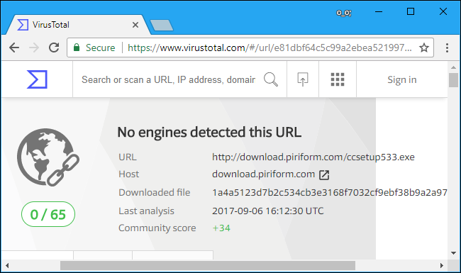 Cách kiểm tra Virus của File trước khi Download với VirusTotal 10
