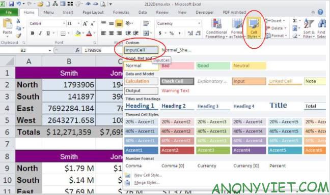 Hướng dẫn tự động tô màu các ô Excel theo điều kiện